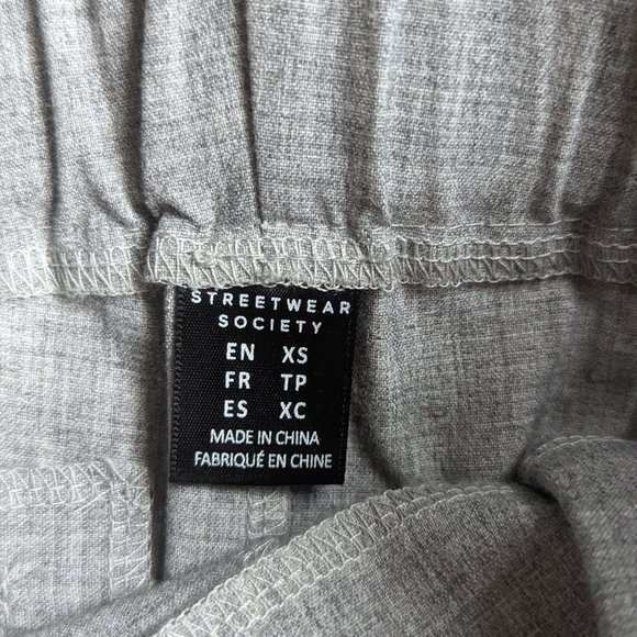 Grey paperbag pants - Picture 2 of 3